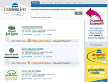 Tablet Screenshot of hoteleiro.net
